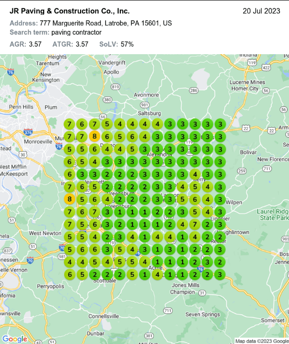 Local Map Visibility after