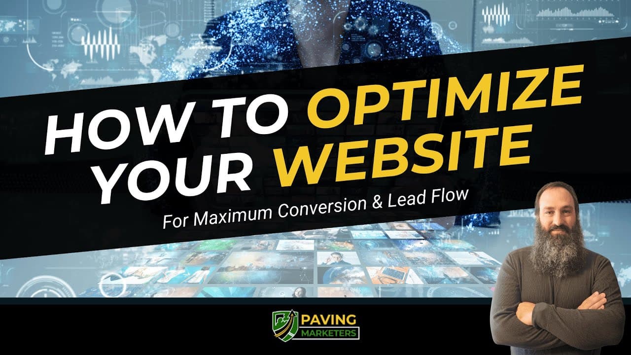 How to Optimize Your Paving Website for Maximum Conversion