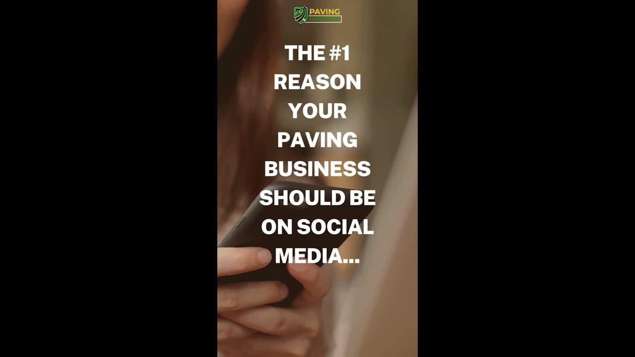 Why Your Paving Business Needs Social Media