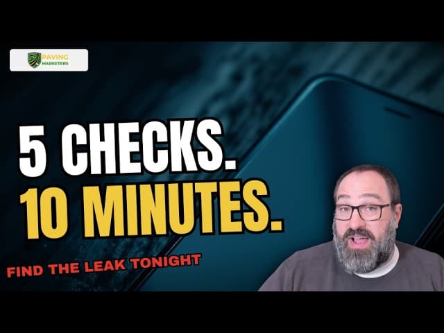 How Paving Contractors Lose $10k+ Driveway Jobs (5 GMB Checks to Run Tonight)
