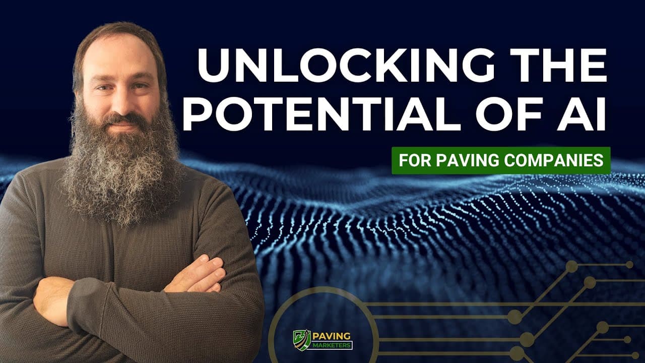 Unlocking the Potential of AI for Paving Companies
