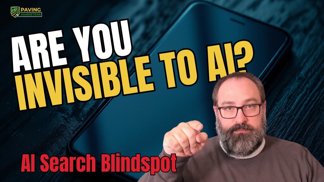 Is AI Quietly Stealing Your High-Value Paving & Driveway Contracts?