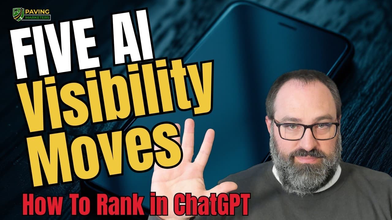 PVM | Why is AI ignoring your asphalt and paving company?