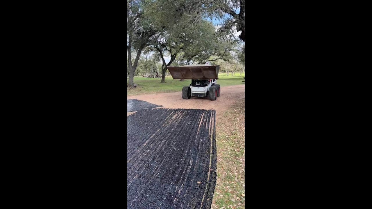 Some more quality paving ASMR for your weekend