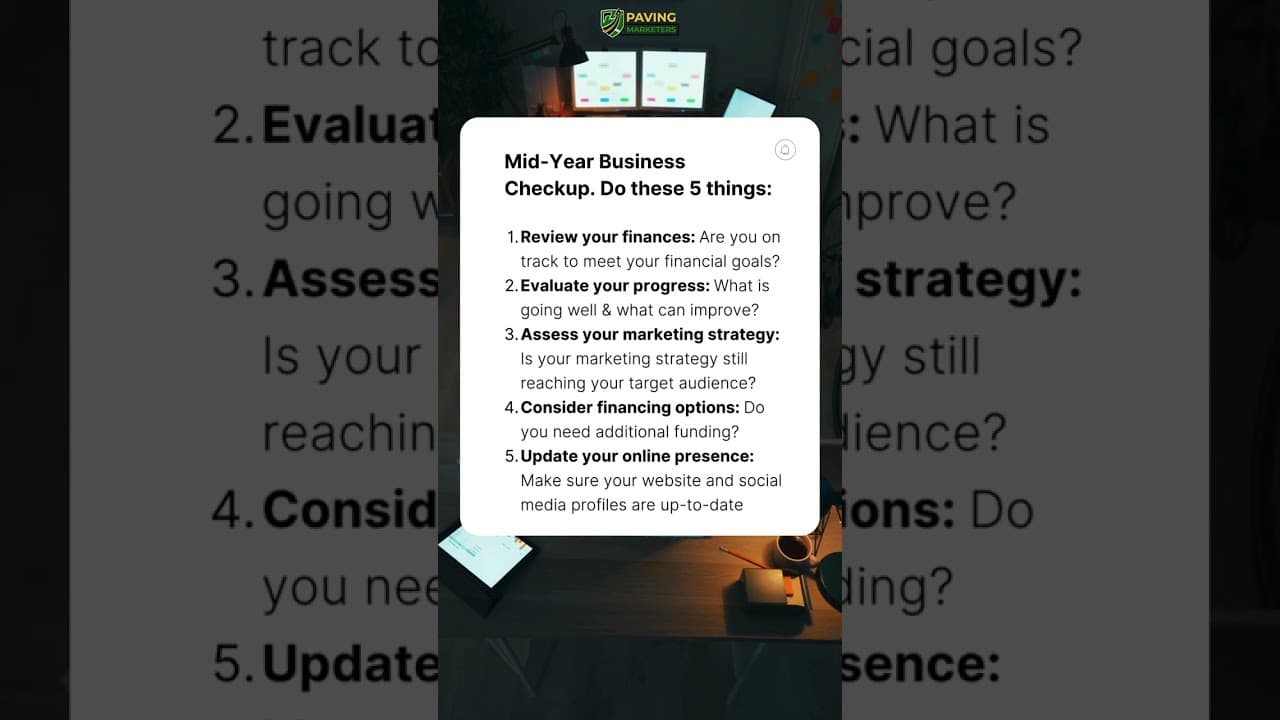 5 things to do for your mid-year checkup: