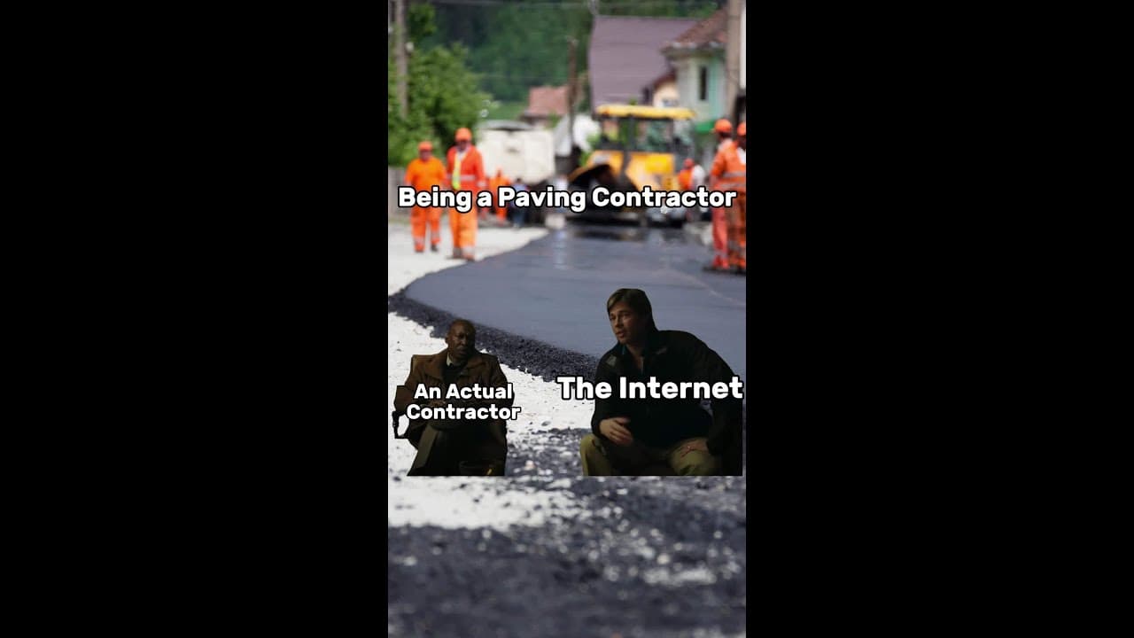 Being A Paving Contractor